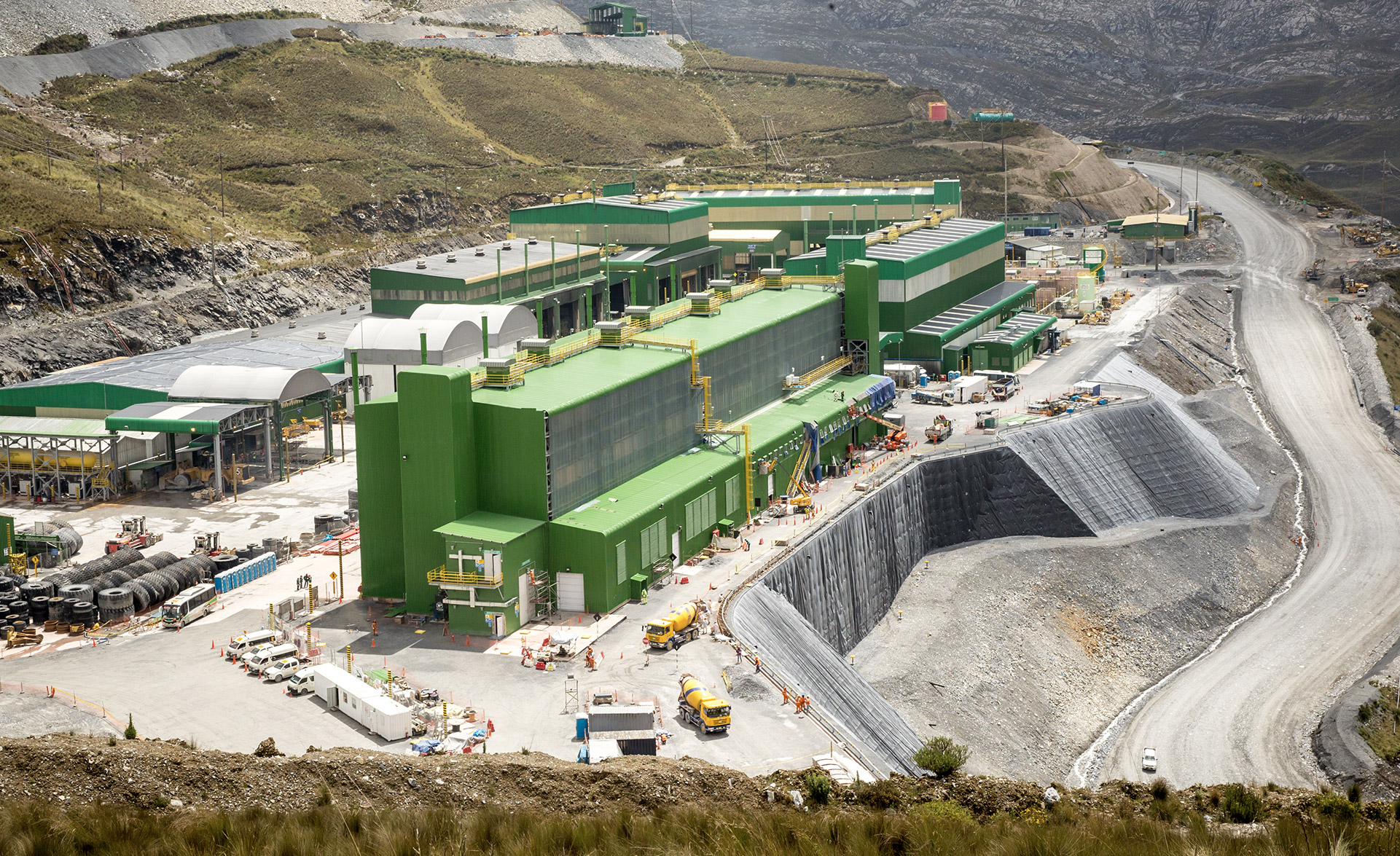 EPC Truck shop e infraestructura logística Antamina JJC Grupo